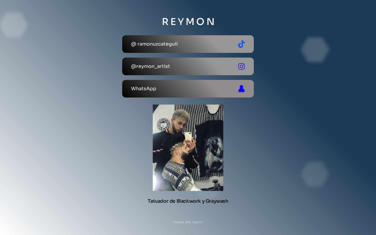 Carrd profile picture for @reymon